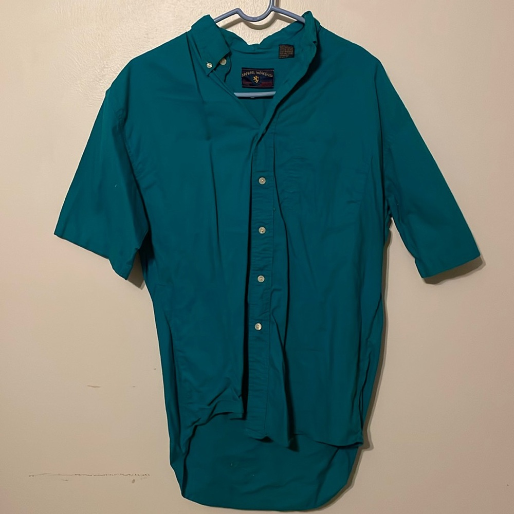 Vintage Button Up - Medium